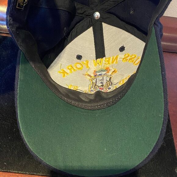USS New York United States Navy Transport Dock Military Embroidered Cap OSFM - Picture 7 of 9